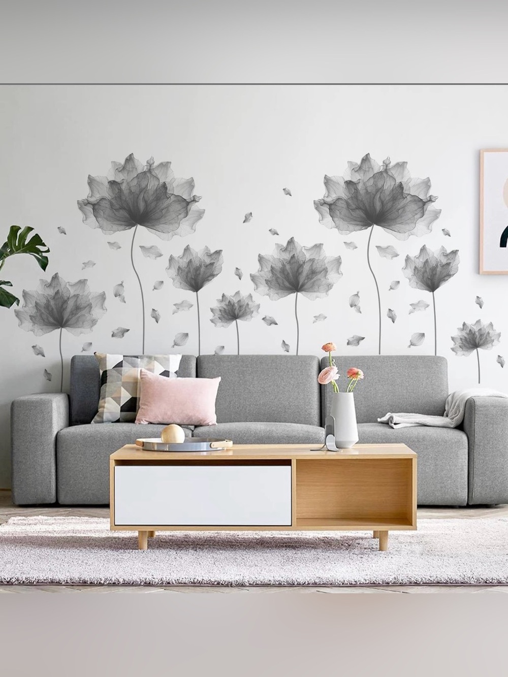 Flower Petal Wall Decal